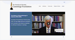 Desktop Screenshot of cummingsfoundation.com